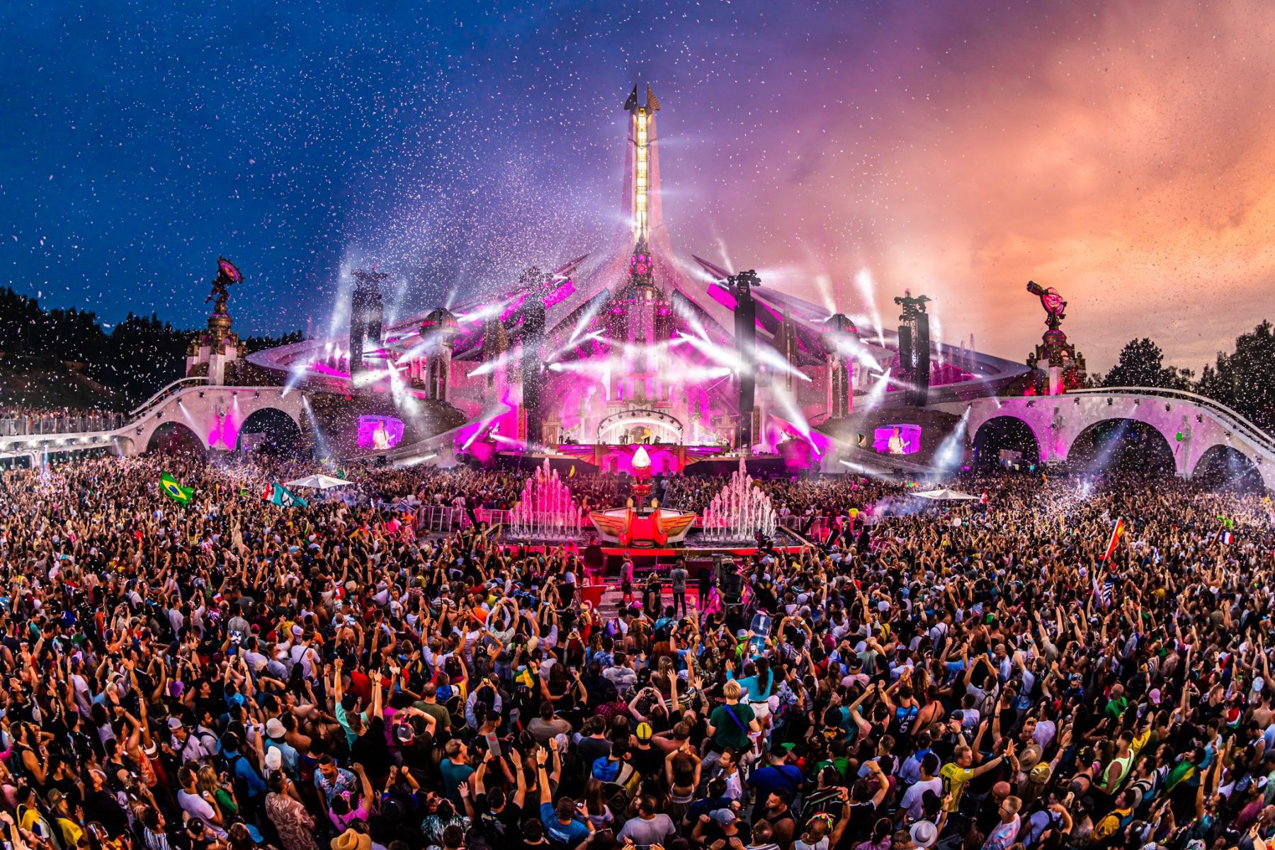 ¿Ya conoces algunos de los escenarios más famosos de Tomorrowland